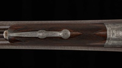 W & C Scott & Son Premier 12 ga – DAMASCUS, CRYSTAL INDICATORS, CERTIFIED, vintage firearms - Image 13 of 25