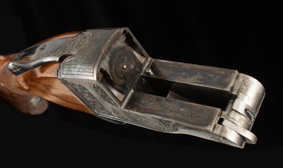 Ithaca 4E Single Barrel Trap 12ga – LETTER, ORIGINAL FINISHES, EXCEPTIONAL, vintage firearms - Image 22 of 25