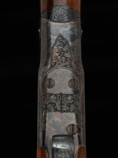 Ithaca 4E Single Barrel Trap 12ga – LETTER, ORIGINAL FINISHES, EXCEPTIONAL, vintage firearms - Image 2 of 25
