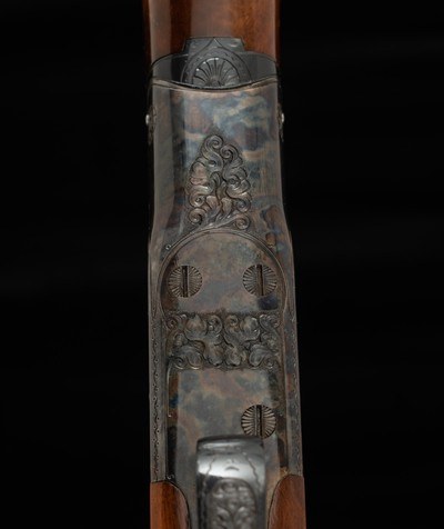 Ithaca 4E Single Barrel Trap 12ga – LETTER, ORIGINAL FINISHES, EXCEPTIONAL, vintage firearms - Image 10 of 25