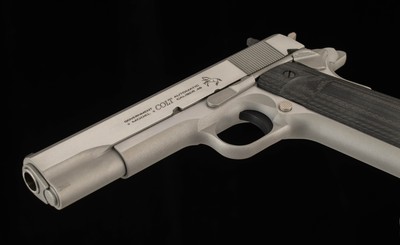 Colt Government Model Series 70 .45ACP – 2021, 1911, STAINLESS STEEL, CASED, vintage firearms - Image 8 of 13