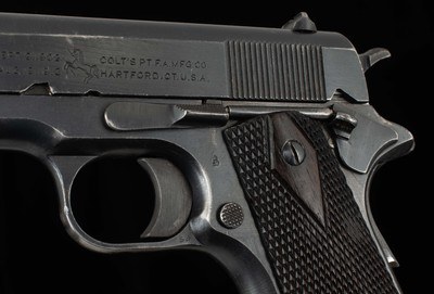 Colt Model Of 1911.U.S. Army .45ACP – 1918, BLACK ARMY, COLT MAG, vintage firearms - Image 12 of 22