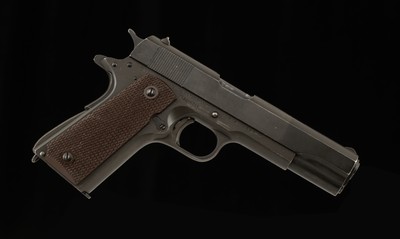 Colt M1911A1 .45 ACP – 1945, BRITISH LEND-LEASE, PROOFS, ORIGINAL FINISH, vintage firearms - Image 2 of 23