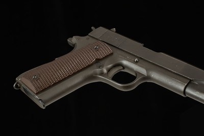 Colt M1911A1 .45 ACP – 1945, BRITISH LEND-LEASE, PROOFS, ORIGINAL FINISH, vintage firearms - Image 11 of 23