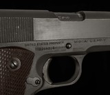 Colt M1911A1 .45 ACP – 1945, BRITISH LEND-LEASE, PROOFS, ORIGINAL FINISH, vintage firearms - Image 20 of 23