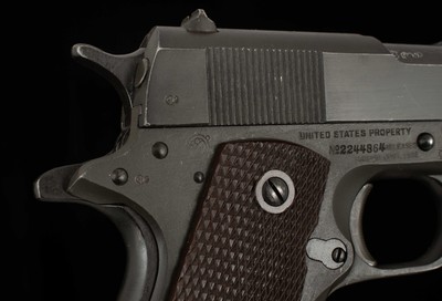 Colt M1911A1 .45 ACP – 1945, BRITISH LEND-LEASE, PROOFS, ORIGINAL FINISH, vintage firearms - Image 21 of 23