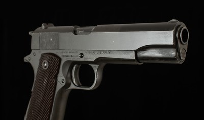 Colt M1911A1 .45 ACP – 1945, BRITISH LEND-LEASE, PROOFS, ORIGINAL FINISH, vintage firearms - Image 3 of 23