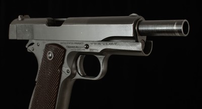 Colt M1911A1 .45 ACP – 1945, BRITISH LEND-LEASE, PROOFS, ORIGINAL FINISH, vintage firearms - Image 4 of 23