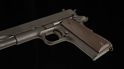 Colt M1911A1 .45 ACP – 1945, BRITISH LEND-LEASE, PROOFS, ORIGINAL FINISH, vintage firearms - Image 8 of 23