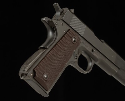Colt M1911A1 .45 ACP – 1945, BRITISH LEND-LEASE, PROOFS, ORIGINAL FINISH, vintage firearms - Image 10 of 23