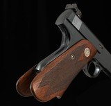 Colt Woodsman Match Target .22LR – 1940, ELEPHANT EAR GRIP, 3 MAGS, HOLSTER, vintage firearms - Image 11 of 20