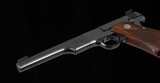 Colt Woodsman Match Target .22LR – 1940, ELEPHANT EAR GRIP, 3 MAGS, HOLSTER, vintage firearms - Image 7 of 20