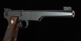 Colt Woodsman Match Target .22LR – 1940, ELEPHANT EAR GRIP, 3 MAGS, HOLSTER, vintage firearms - Image 4 of 20