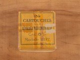 Société Française des Munitions 8x27mmR Ammunition – 25 ROUNDS, UNOPENED, vintage firearms - Image 2 of 2