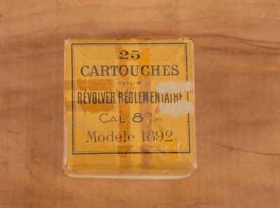 Société Française des Munitions 8x27mmR Ammunition – 25 ROUNDS, UNOPENED, vintage firearms - Image 2 of 2