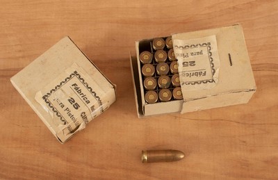 Fábrica Nacional de Toledo 9x23mm Largo Ammunition - 2 BOXES, 50 ROUNDS, vintage firearms - Image 2 of 2