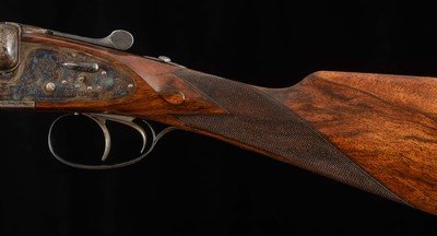 Westley Richards SLE 12 Gauge – TWO BRL SET, 6LBS. 6OZ., IN PROOF, CASED, vintage firearms - Image 7 of 25