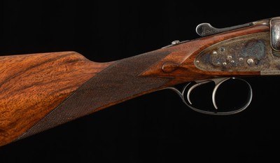 Westley Richards SLE 12 Gauge – TWO BRL SET, 6LBS. 6OZ., IN PROOF, CASED, vintage firearms - Image 8 of 25