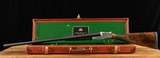 Francotte SLE 12 Gauge – GAME SCENE ENGRAVING, COIN FINISH, CASED, vintage firearms - Image 1 of 25