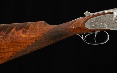 Francotte SLE 12 Gauge – GAME SCENE ENGRAVING, COIN FINISH, CASED, vintage firearms - Image 8 of 25