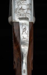 Francotte SLE 12 Gauge – GAME SCENE ENGRAVING, COIN FINISH, CASED, vintage firearms - Image 22 of 25