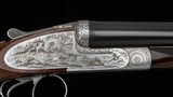 Francotte SLE 12 Gauge – GAME SCENE ENGRAVING, COIN FINISH, CASED, vintage firearms - Image 4 of 25