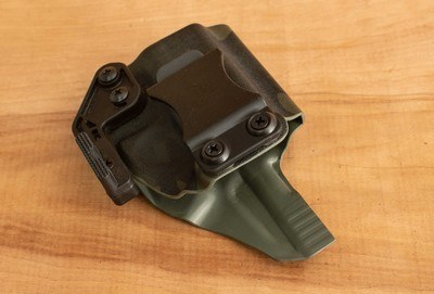 ANR Design Glock 43/43X IWB Holster – CRYE MULTICAM BLACK, LEFTY, vintage firearms - Image 3 of 3