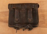 P. Jewell & Sons Civil War Era Ammo Pouch – OLD WEST, CIRCA 1865, vintage firearms - Image 2 of 6