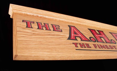A. H. Fox Sales Sign – HANDMADE, 1 OF 1, REPRODUCTION - Image 2 of 4