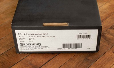 Browning BL-22 .22S/L/LR – 2025, NIB, UNFIRED, 10/10 BORE, vintage firearms - Image 21 of 21