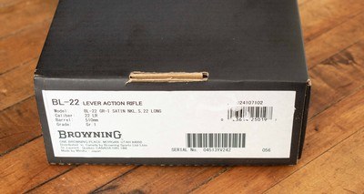 Browning BL-22 .22S/L/LR – 2025, NIB, UNFIRED, 10/10 BORE, vintage firearms - Image 21 of 21