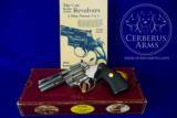Colt Python Cutaway Stainless .357 Mag 4" Revolver Very Rare w/Colt Letter & Box 1988 - 1 of 22