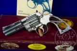Colt Python Cutaway Stainless .357 Mag 4" Revolver Very Rare w/Colt Letter & Box 1988 - 5 of 22