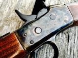 DAVIDE PEDERSOLI ROLLING BLOCK JOHN BODINE 45-70 34" OCTAGON BARREL CASE HARDENED - 8 of 15