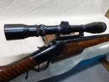 Winchester Custom 1885 Low Wall Rifle,218 Mashburn Bee - 2 of 15