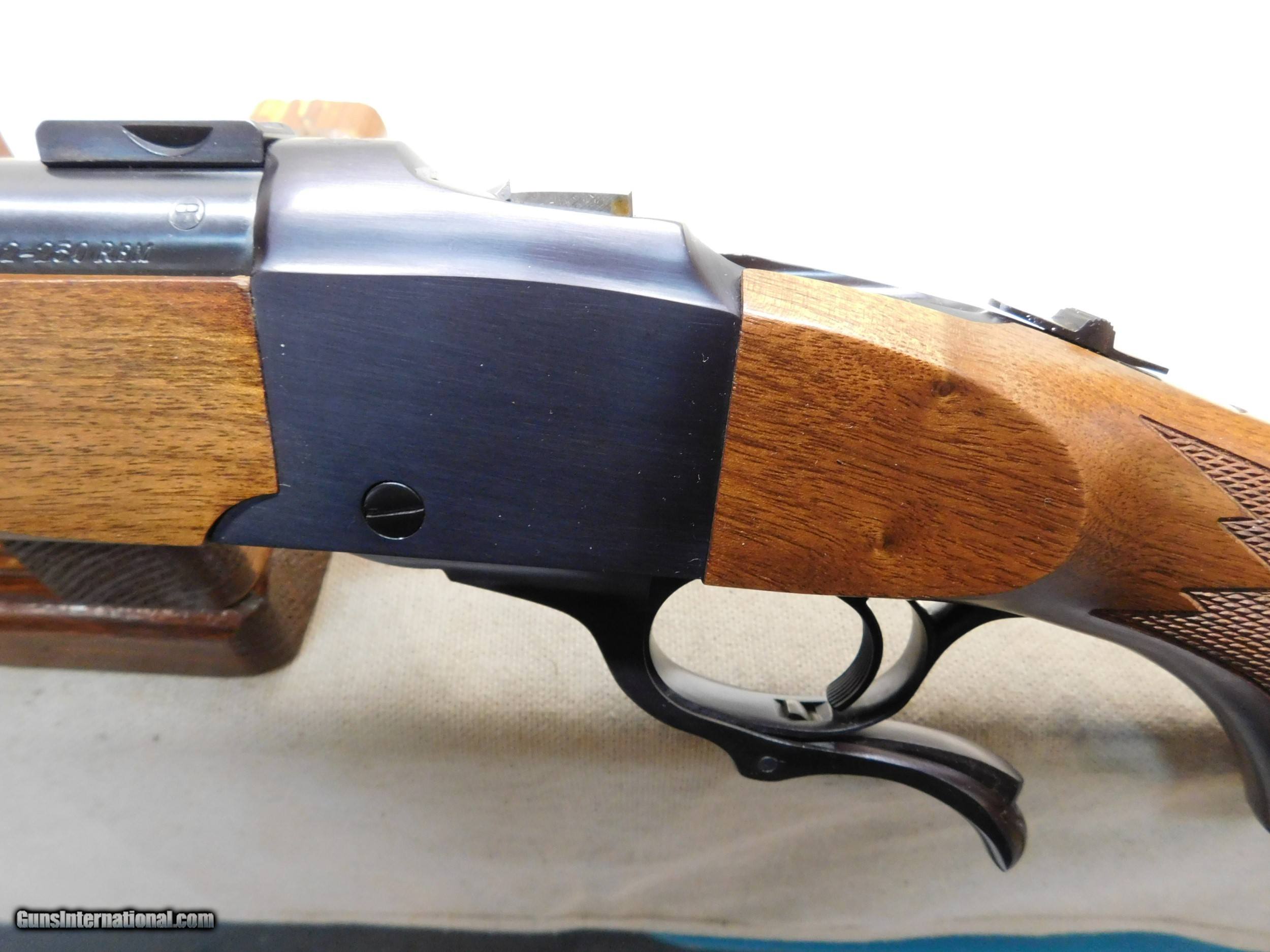 Ruger No 1 Varminter,22-250 Caliber