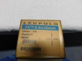 Leupold FXII6x36mm Rifle Scope - 4 of 10