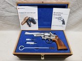 Cased Smith & Wesson Model 27-2, Nickel,357 Magnum - 1 of 17