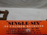 Ruger RSSM Old Model Single Six,22 Magnum - 2 of 18