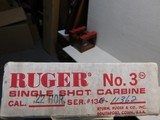 Ruger No 3,22 Hornet. - 2 of 19