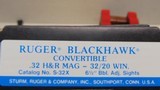 Ruger NM Blackhawk Buckeye Combo Convertible,32 H&R Magnum/32-20 Win - 2 of 19