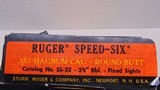 Ruger Speed-Six,357 Magnum !!! SOLD !!! - 2 of 21