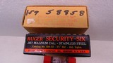 Ruger Security-Six 357 Magnum 2 3/4