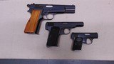 Belgium Browning Grade I Three Gun Set - 4 of 4