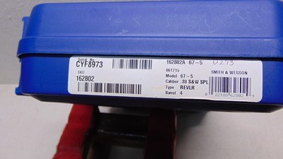 Smith & Wesson 67-5 38 Special Boxed Mint - Image 12 of 12