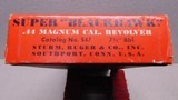 Ruger O M Super Blackhawk 44 Magnum Boxed - 20 of 21