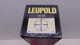 Leupold M8 4X NOS With Box - 7 of 7