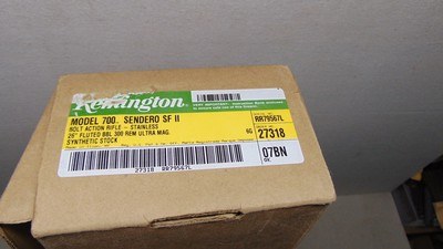 Remington 700 Sendero SF II 300 Remington Ultra Mag NIB - Image 9 of 9