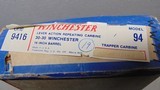Winchester 94 Trapper Carbine 30-30 Winchester NIB.!!! SOLD !!!To Greg - 14 of 14