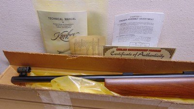 Kimber of Oregon 82 Goverment Model 22LR Target Rifle - Image 2 of 17